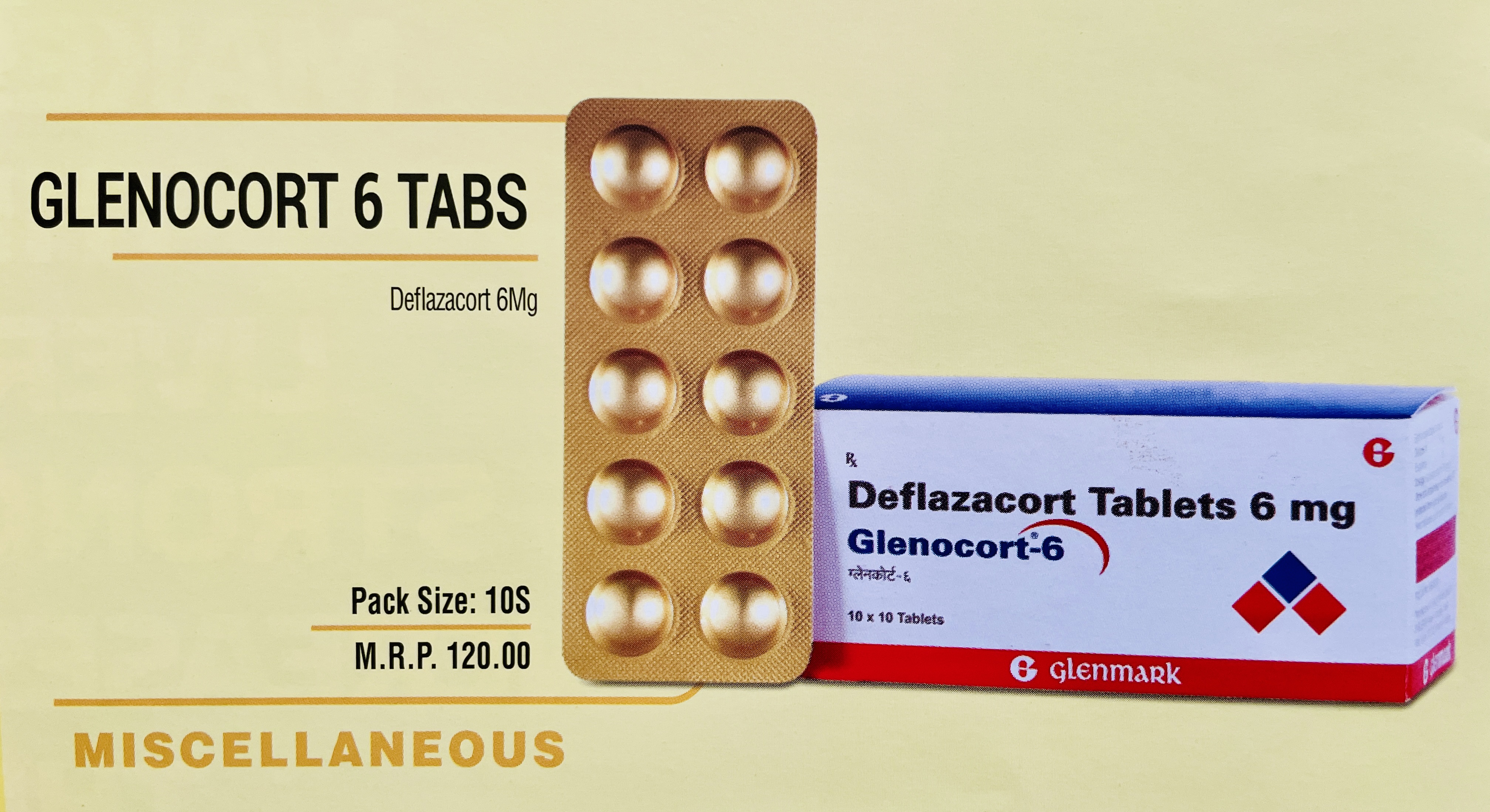 GLENOCORT 6 TABS