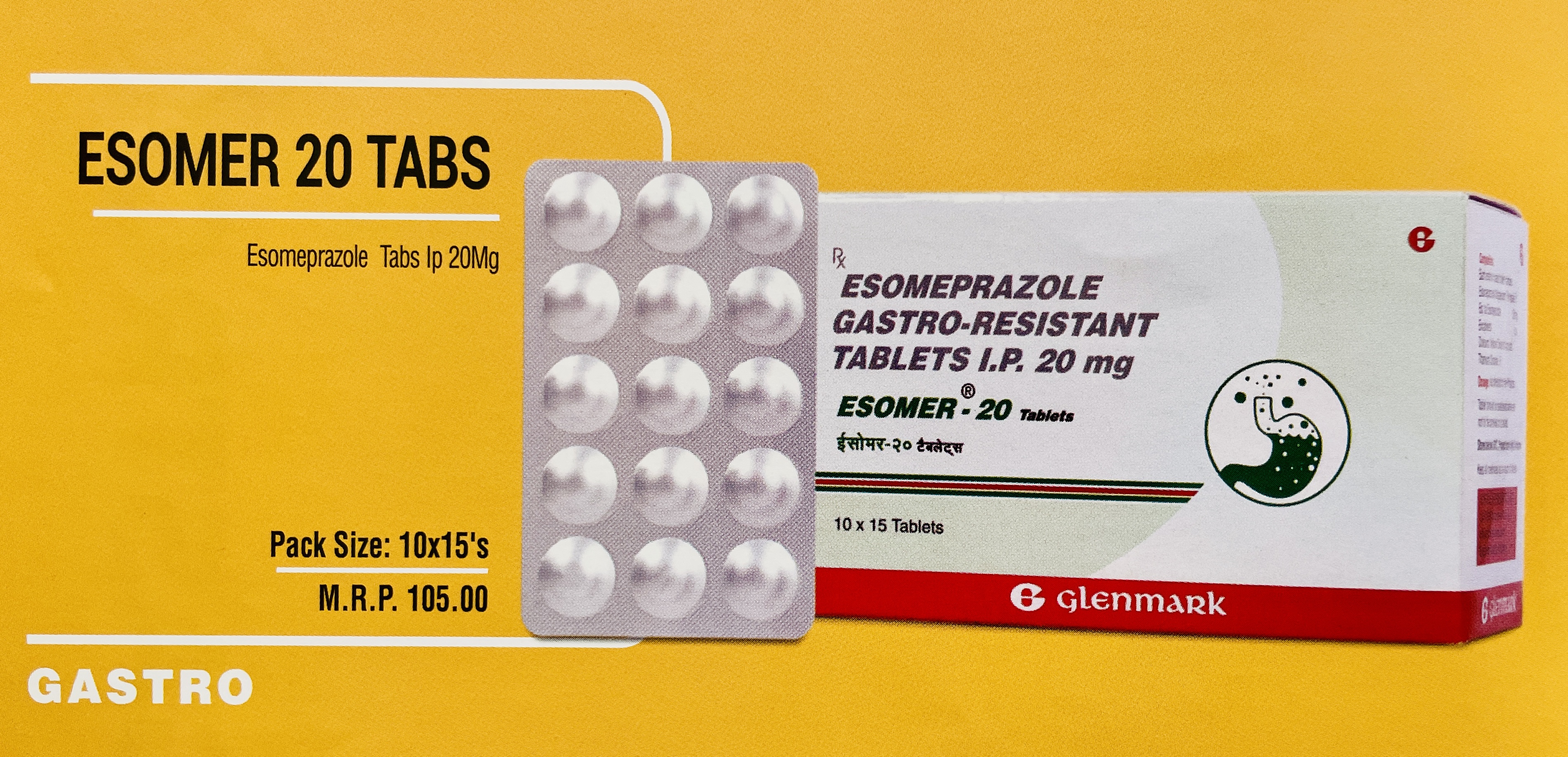 ESOMER 20 TABS