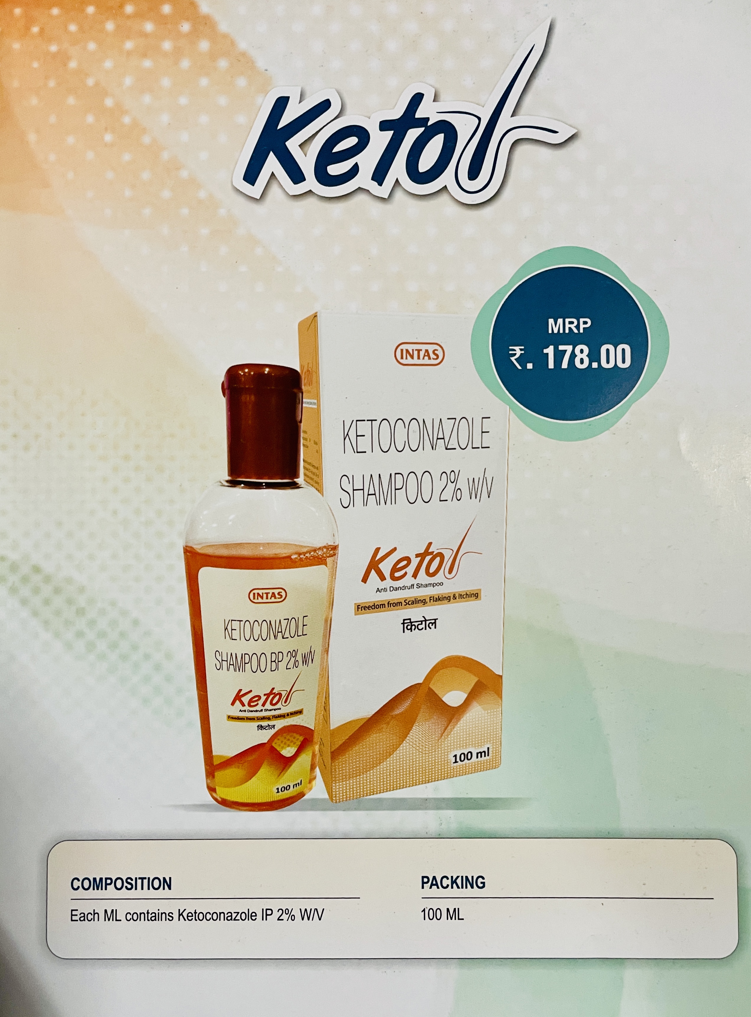 KETOL 2% SHAMPOO 100ML
