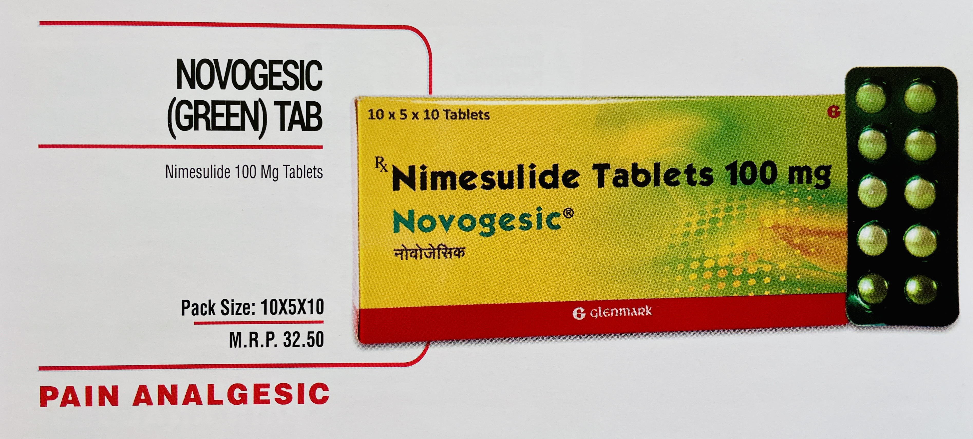 NOVOGESIC (GREEN) TAB