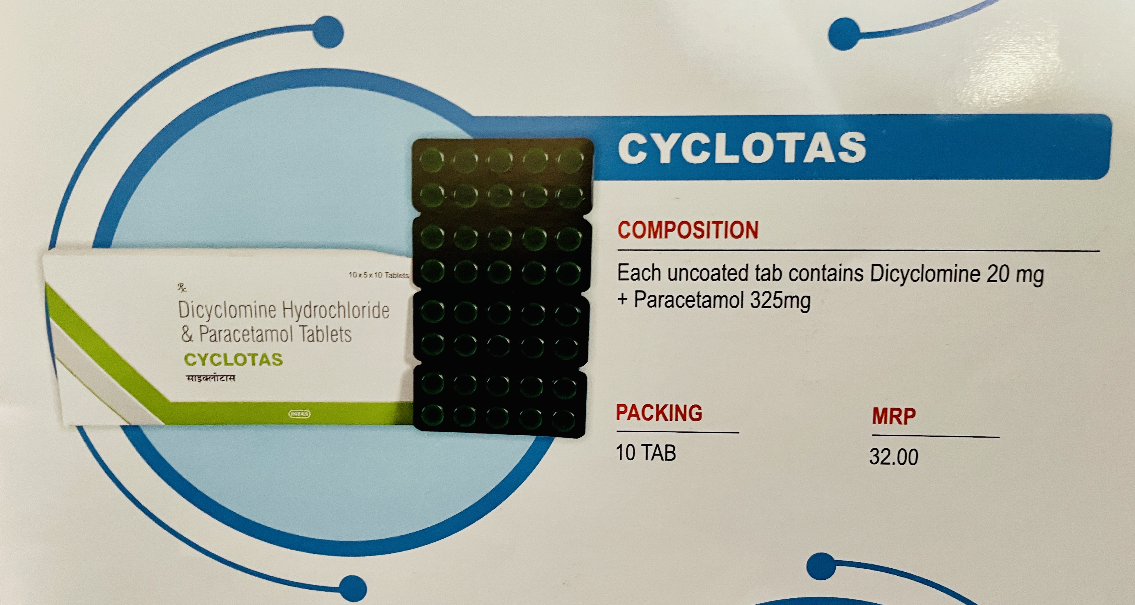 CYCLOTAS 10 TAB