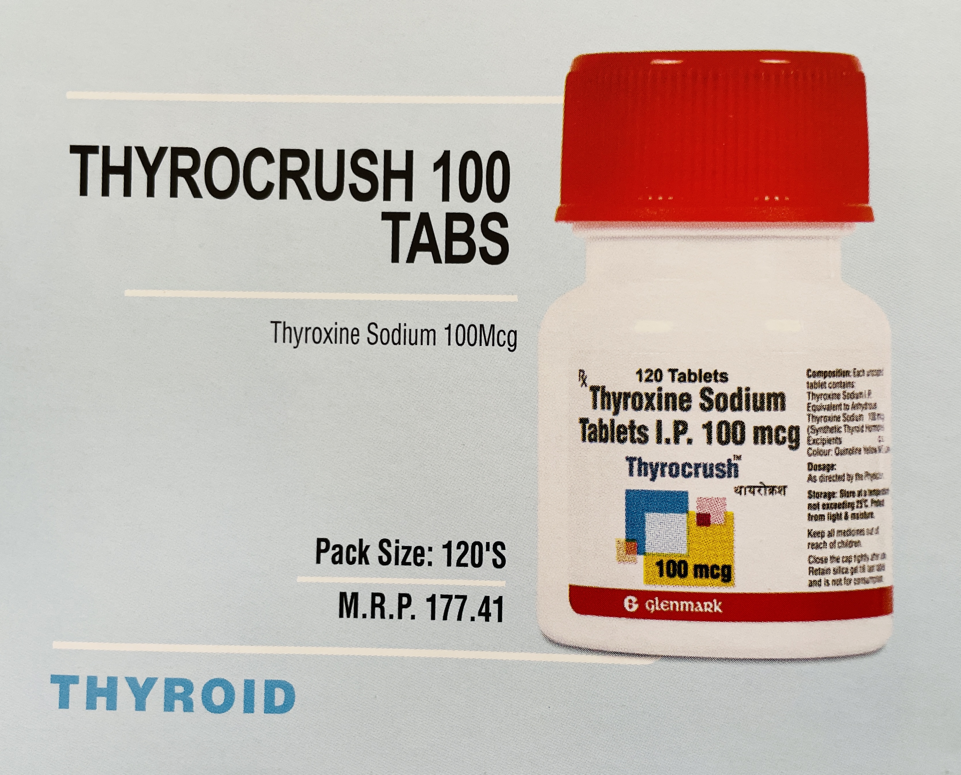 THYROCRUSH 100 TABS