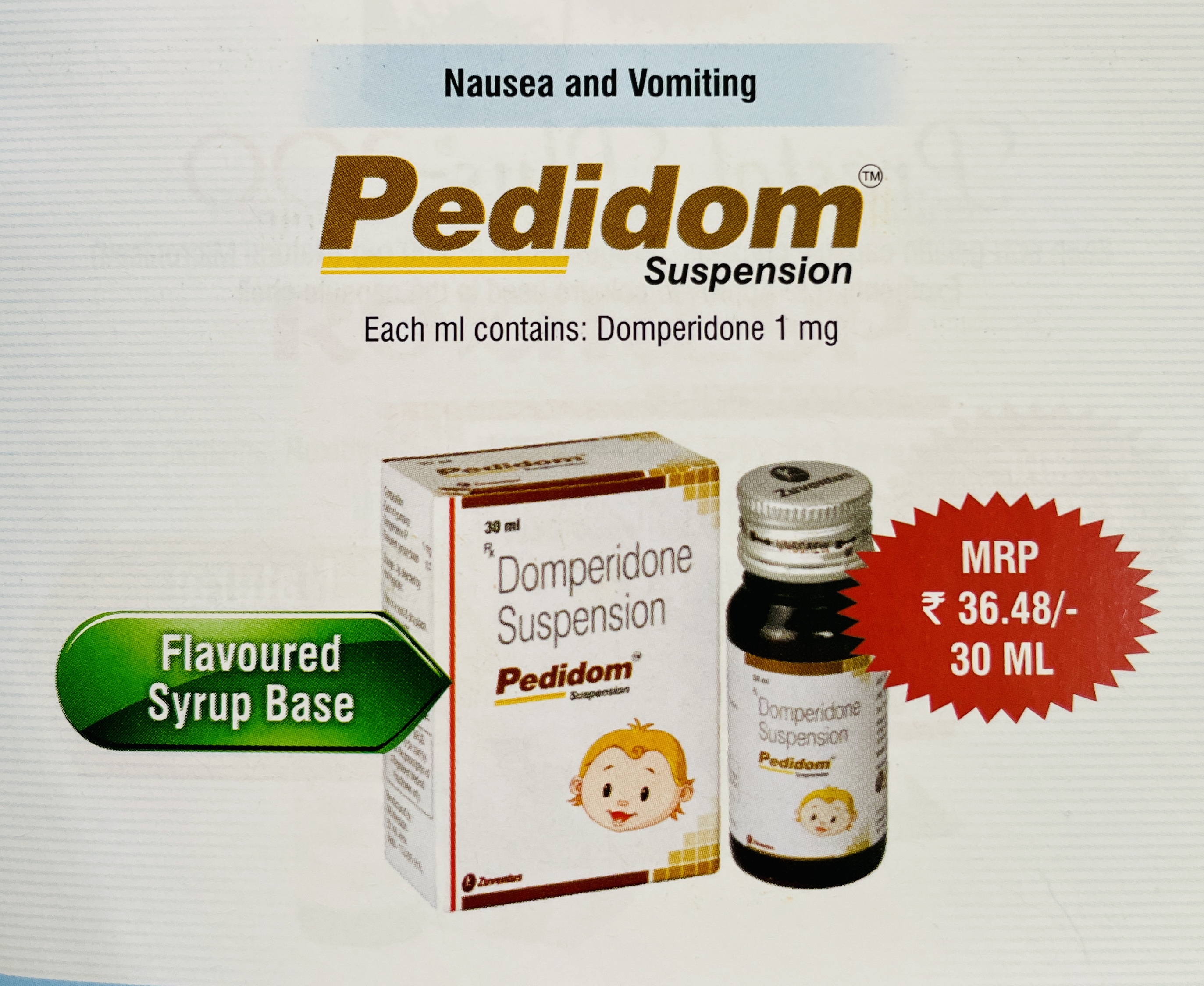 PEDIDOM SUSPENSION 30 ML