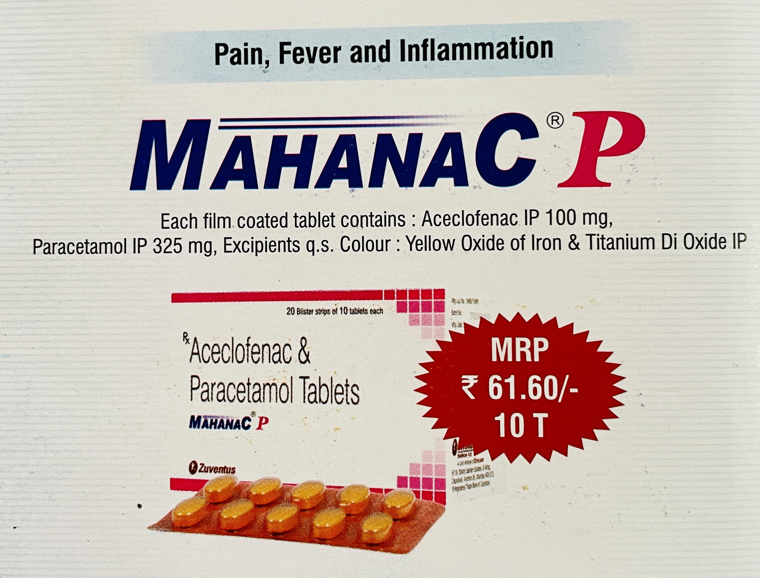 MAHANAC P TABLET