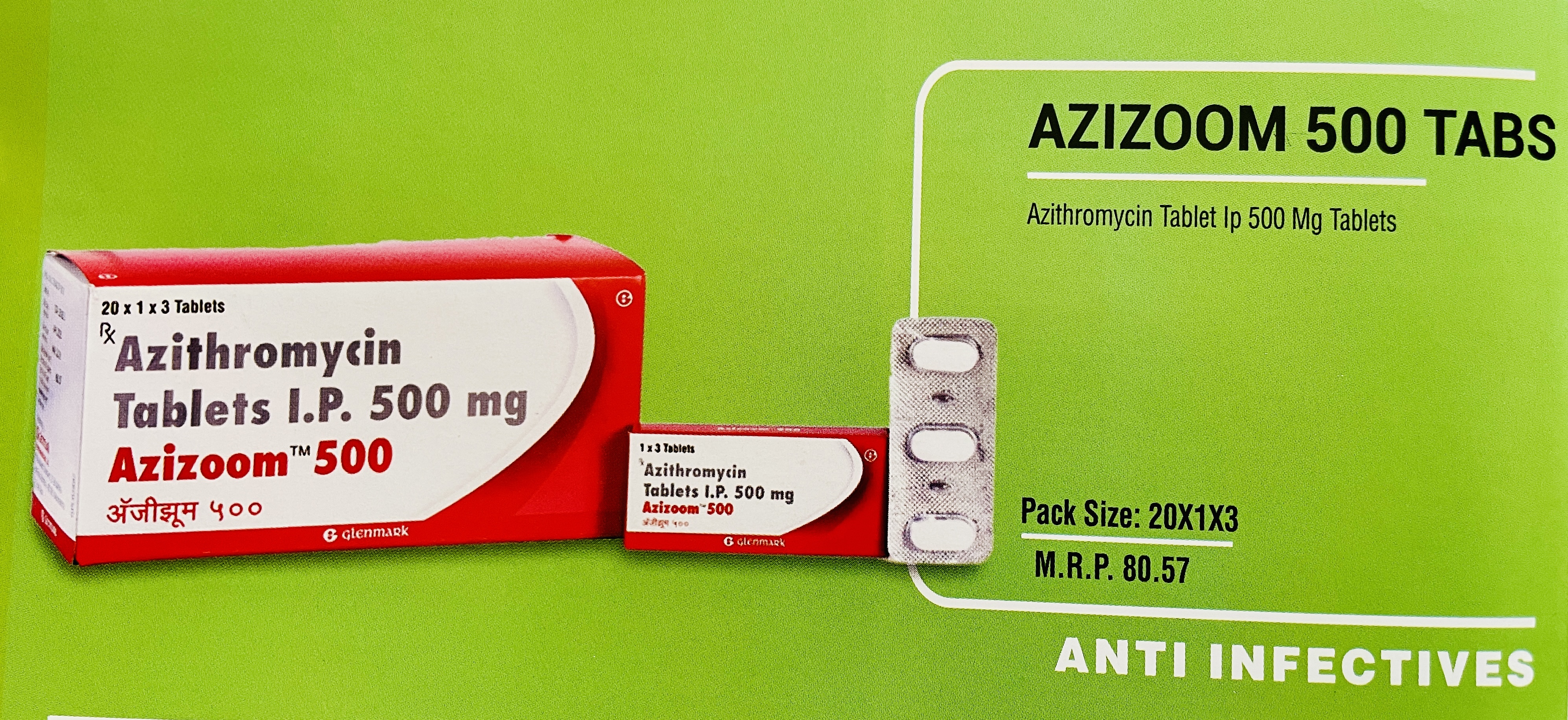 AZIZOOM 500 TABS