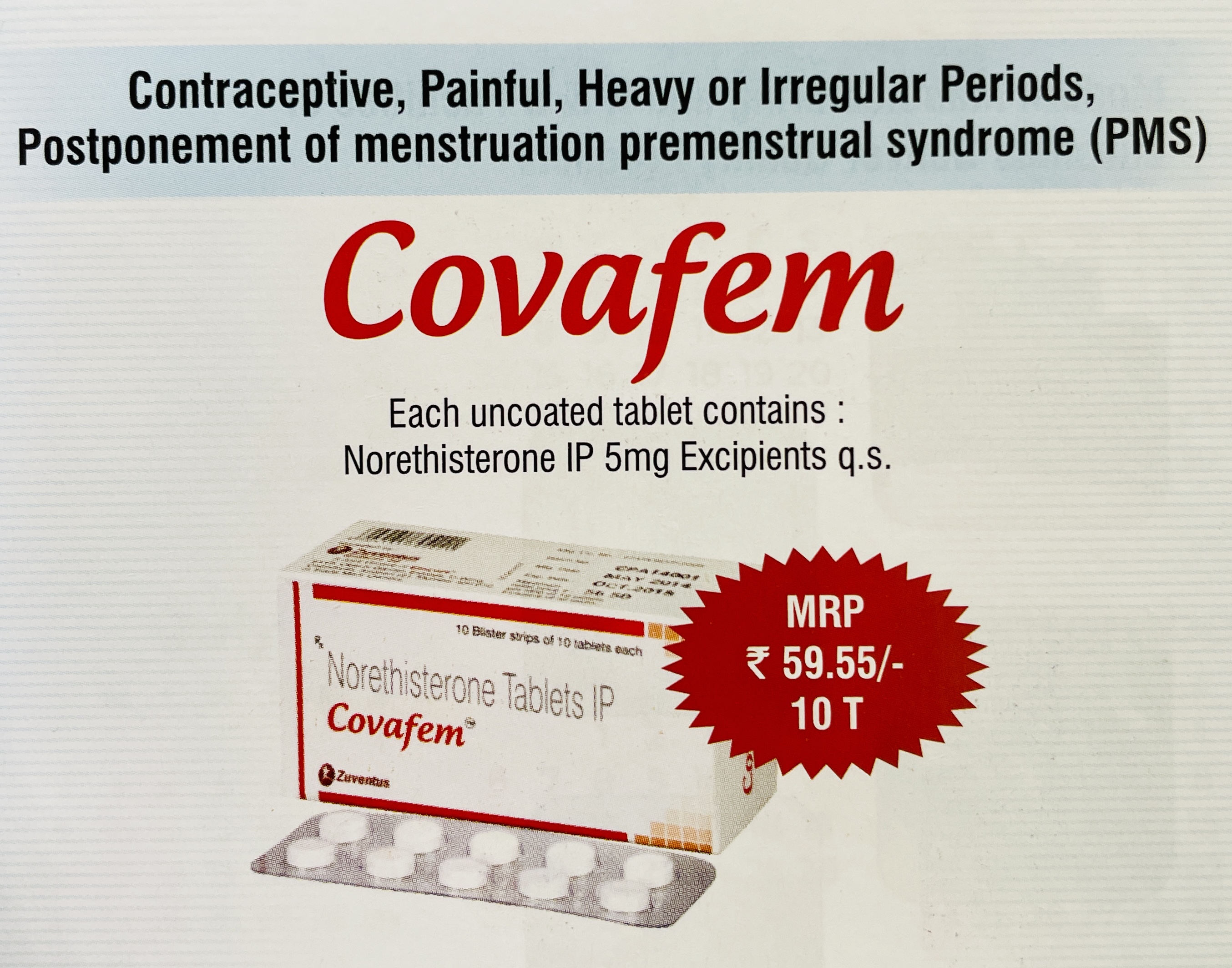 COVAFEM TABLETS