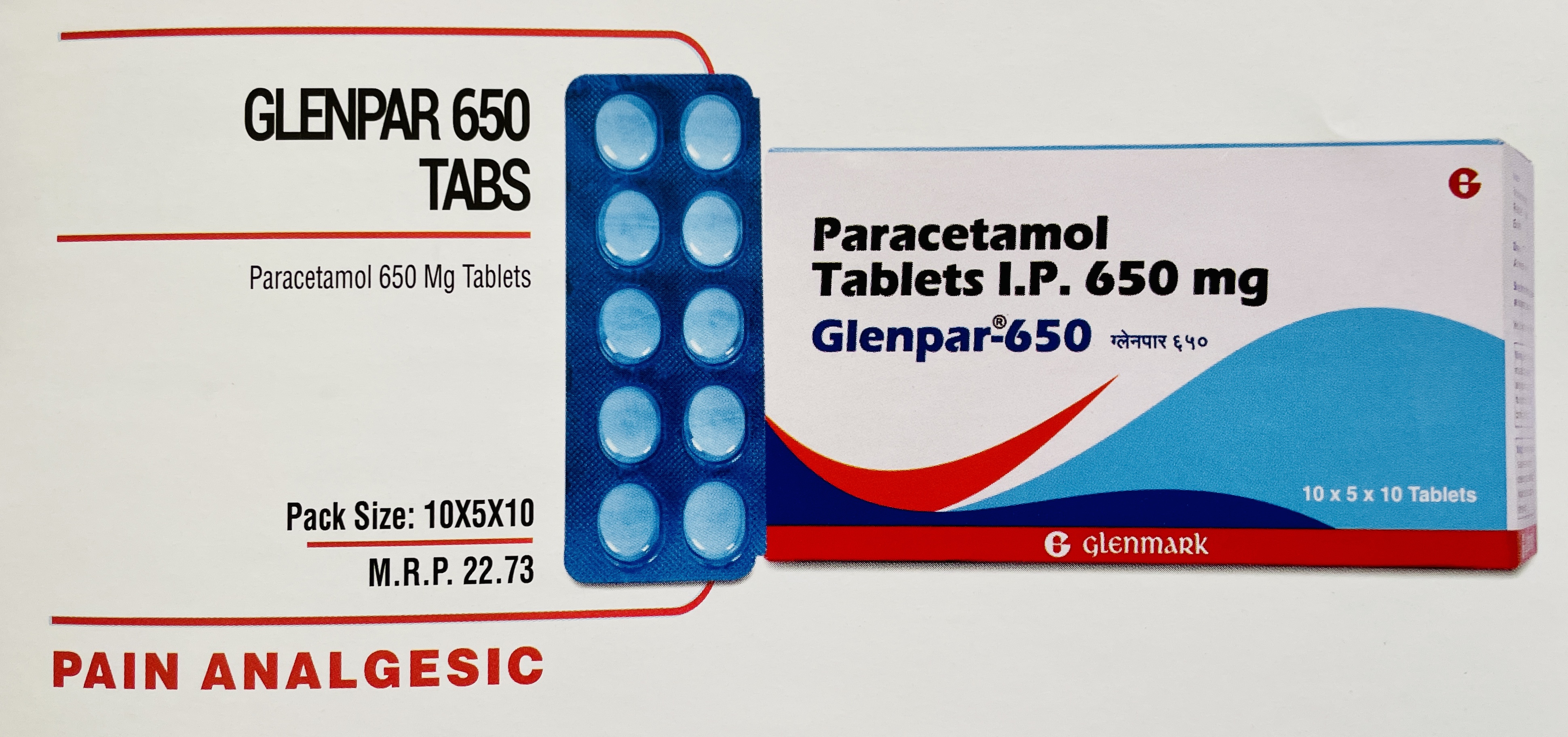 GLENPAR 650 TABS