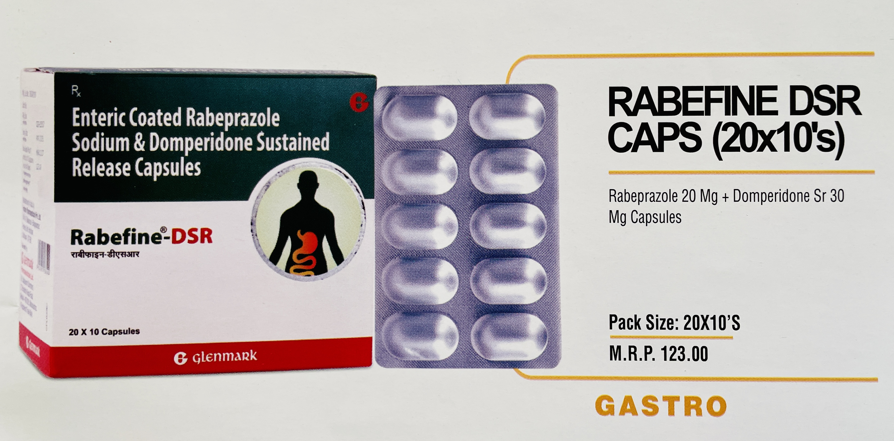 RABEFINE DSR CAPS (20x10's)