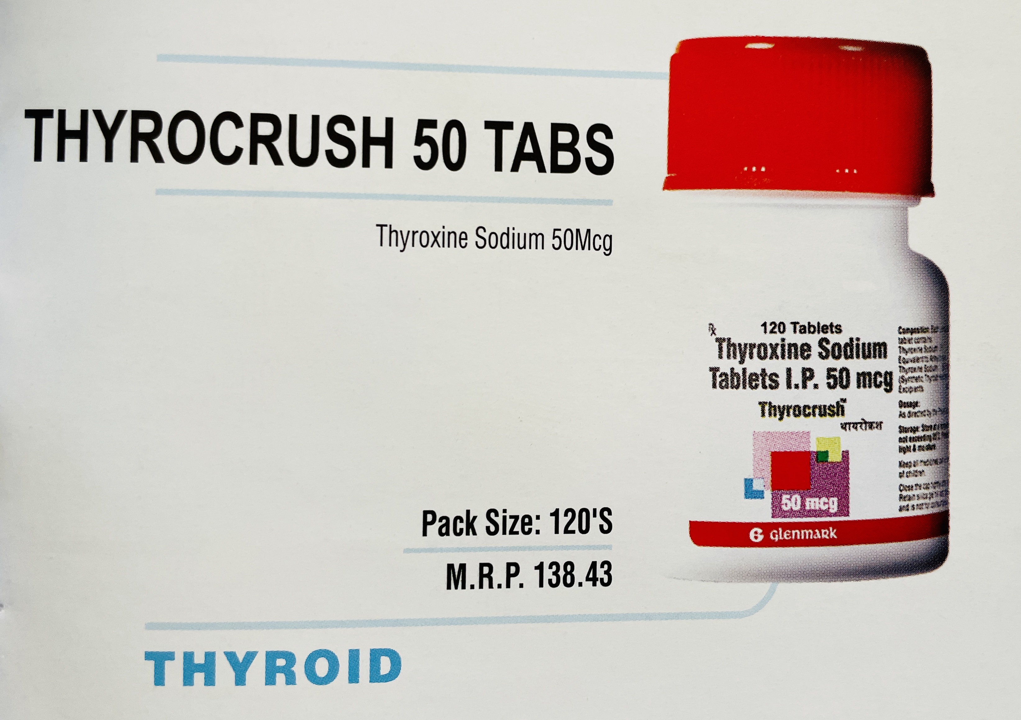 THYROCRUSH 50 TABS