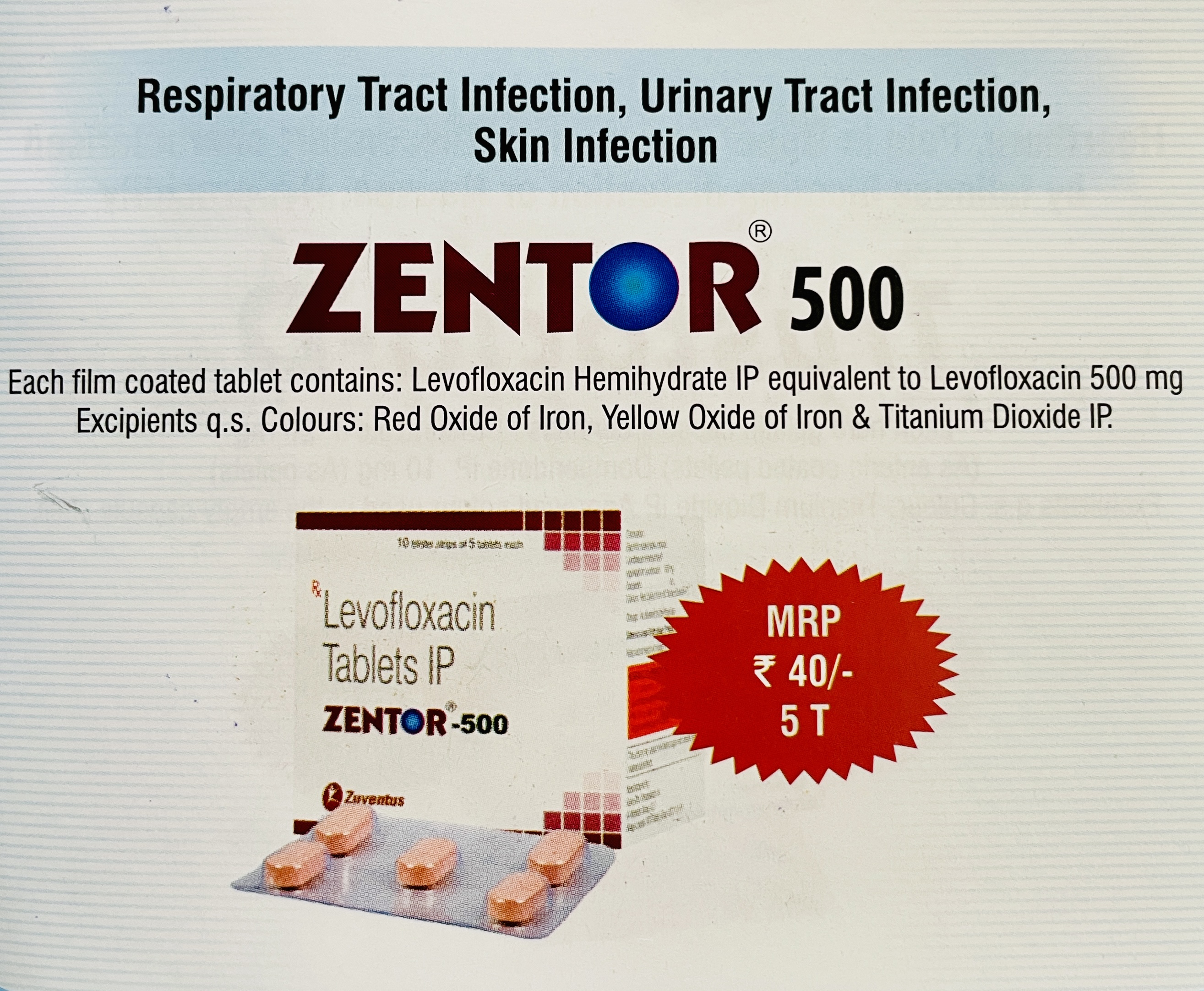 ZENTOR - 500 TABLET