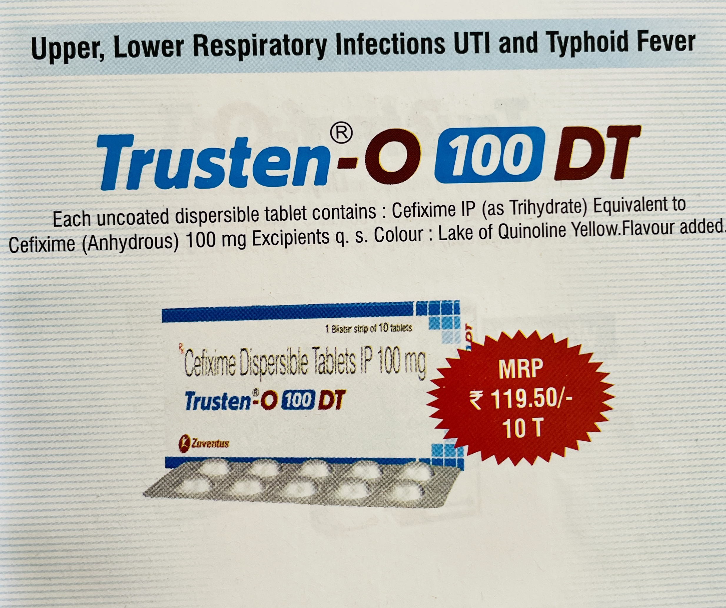 TRUSTEN O 100 DT